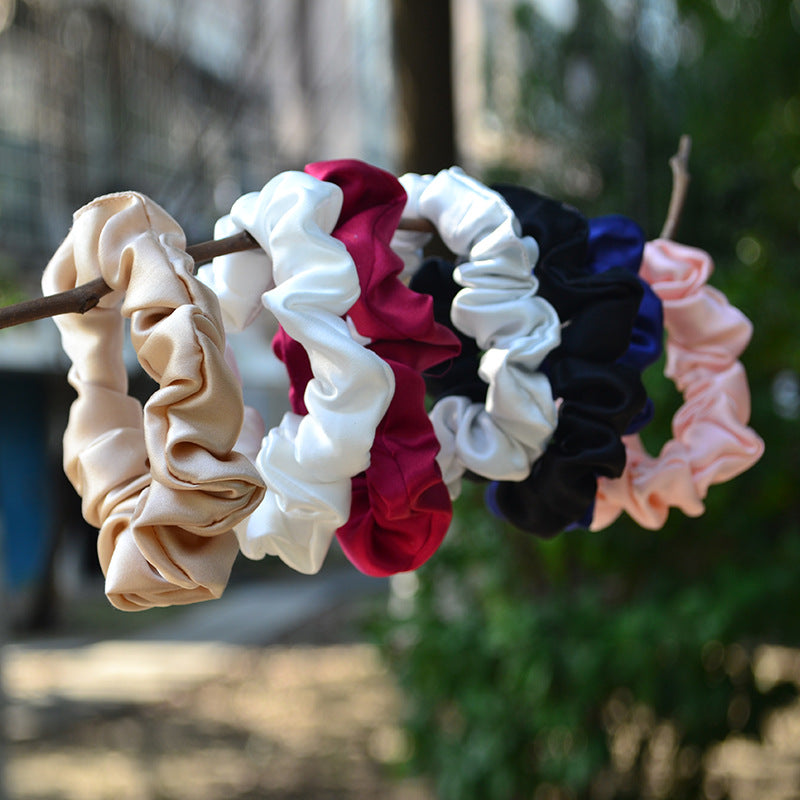 Large 19 Momme Silk Hair Tie
