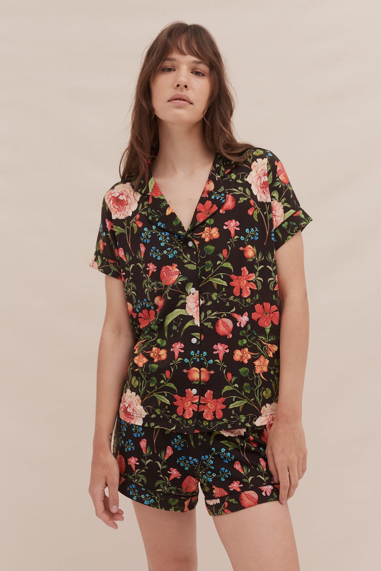 Lyocell Jersey Short Pyjama Set Persephone