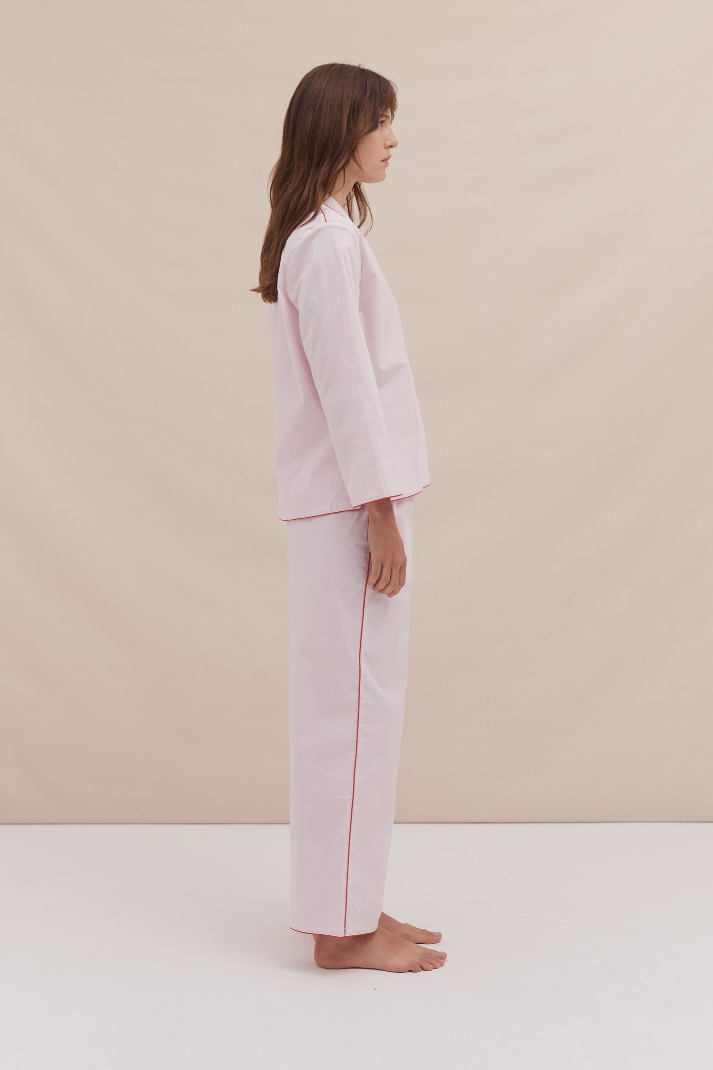 402 Long Pyjama Set Pink