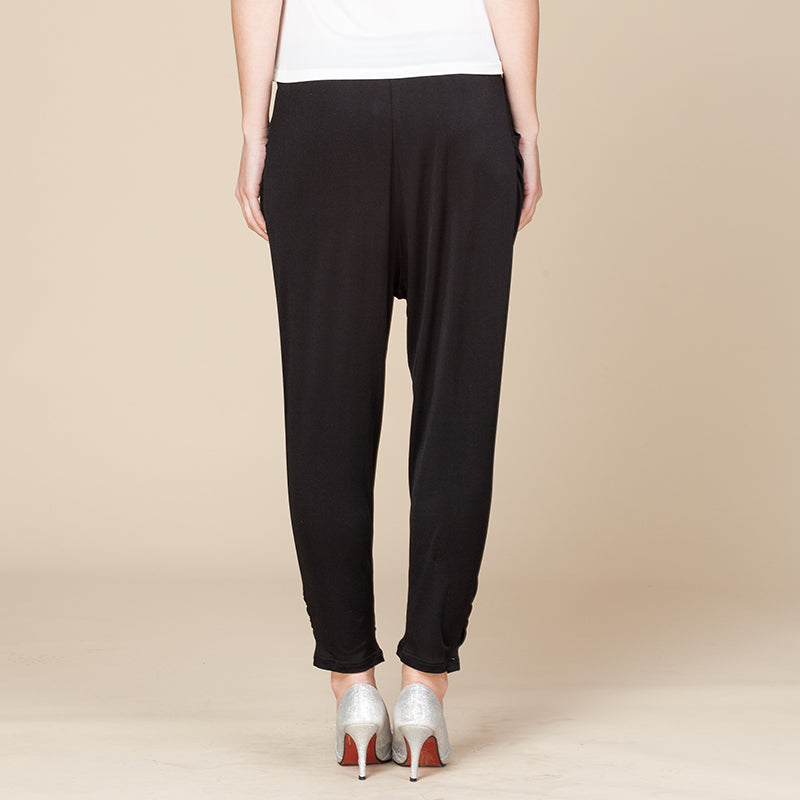 Women's Loose Silk Harem Pants