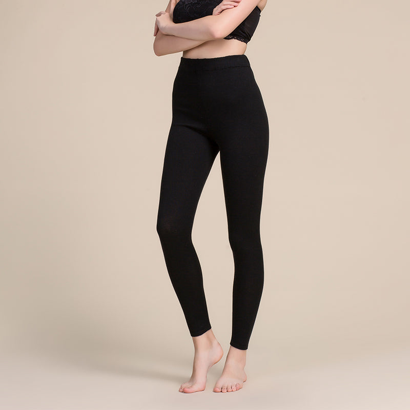 Silk Wool High Waist Leggings