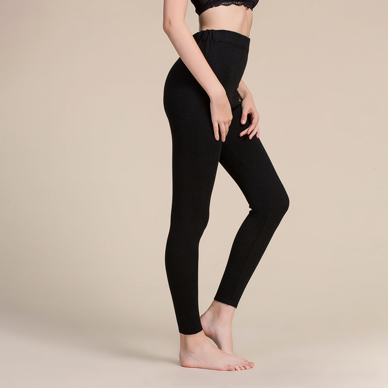 Silk Wool High Waist Leggings