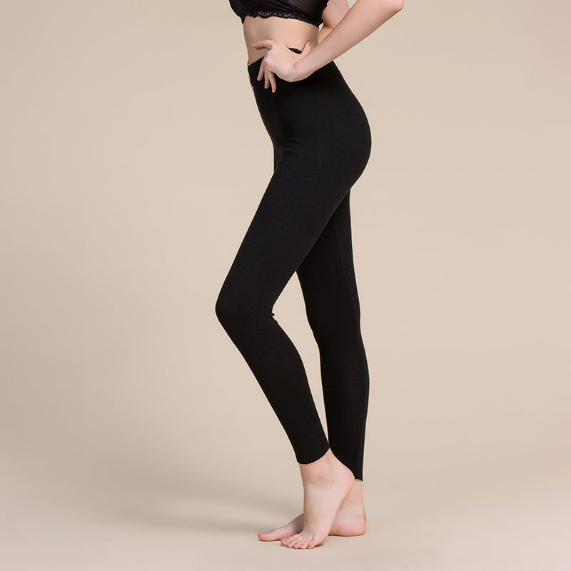 Silk Wool High Waist Leggings