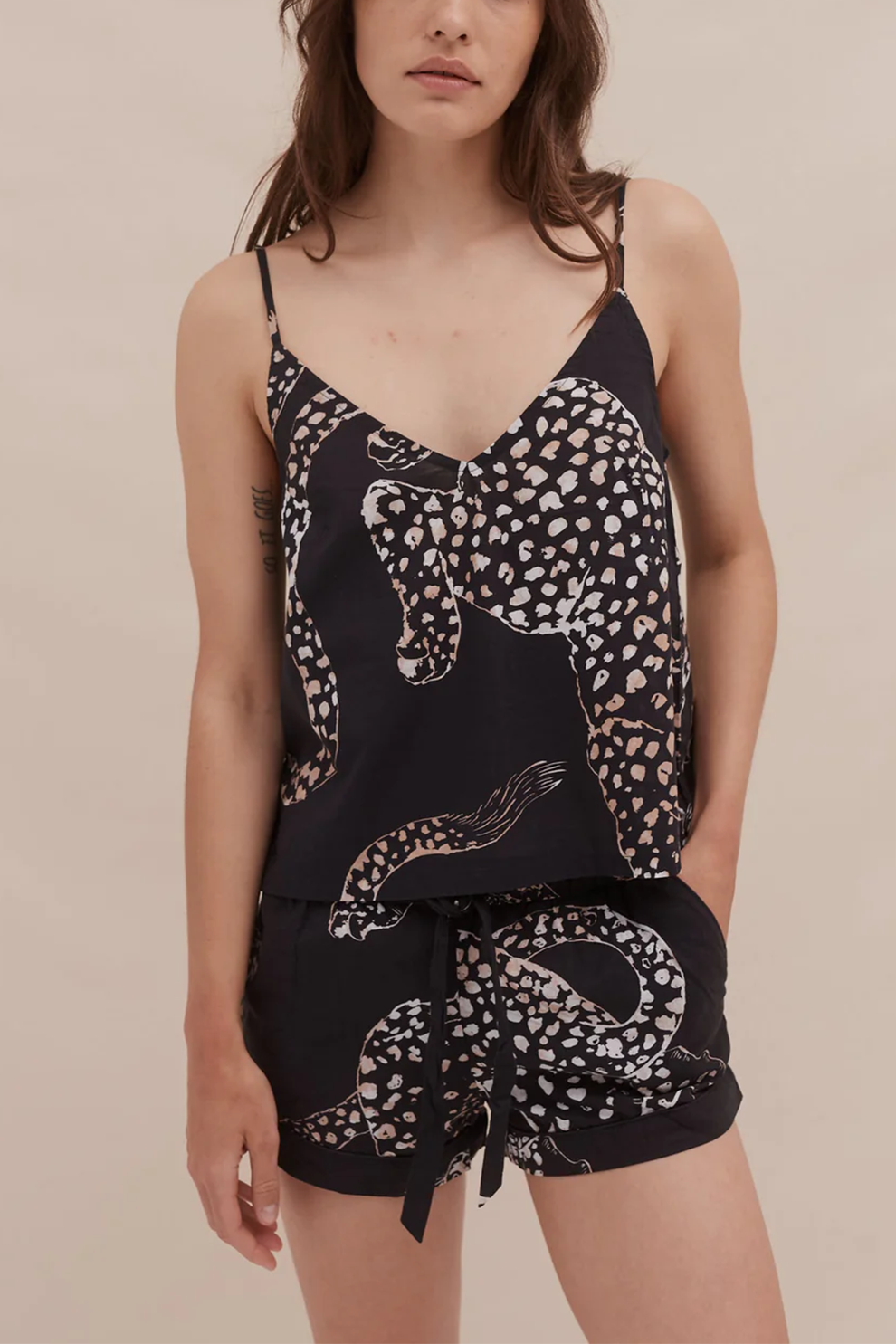 Cami Top and Shorts Set The Jag Print Navy