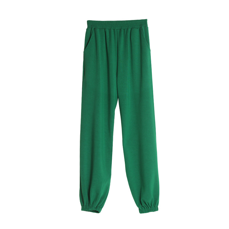 High Waist Casual Sports Trousers