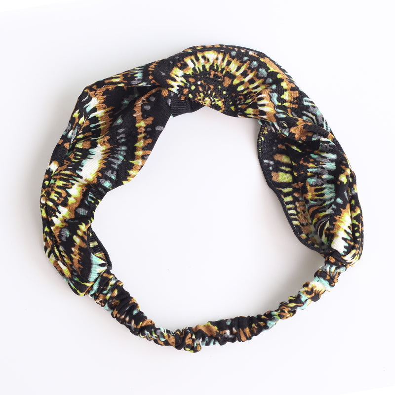 Covering Wide Silk Headband