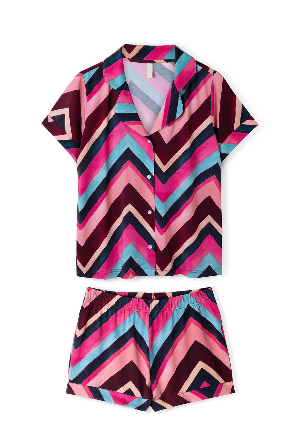 Lyocell Jersey Short Pajama Set