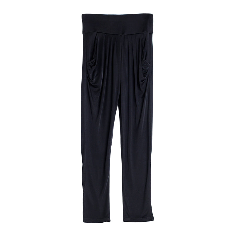 Women's Loose Silk Harem Pants