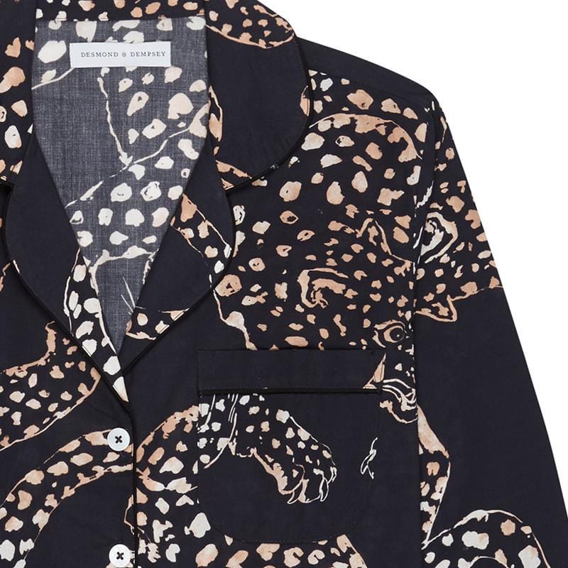 Long Pyjama Set The Jag Print Navy