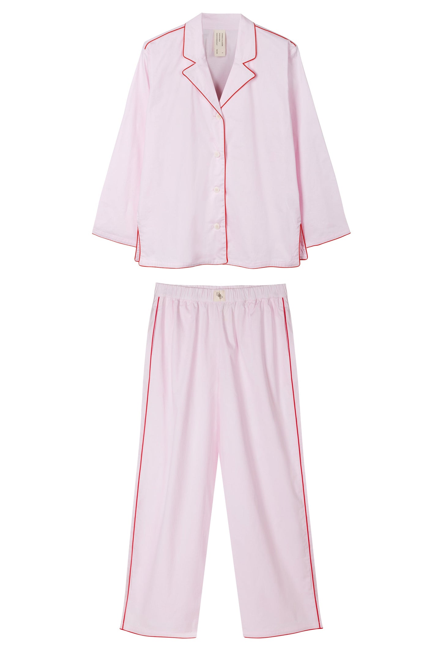 402 Long Pyjama Set Pink