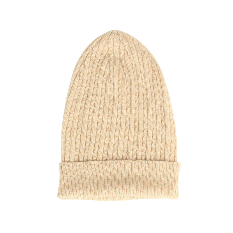 Silk Cashmere Warm Hat