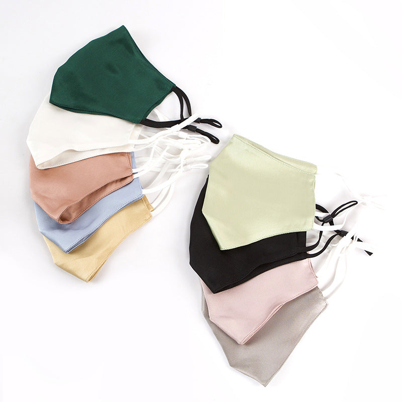 100% Mulberry Silk Double-Sided Silk Mask