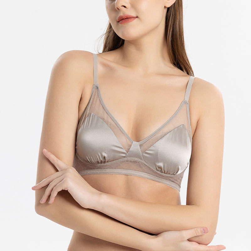Ultra-Thin Small Chest Silk Underwear