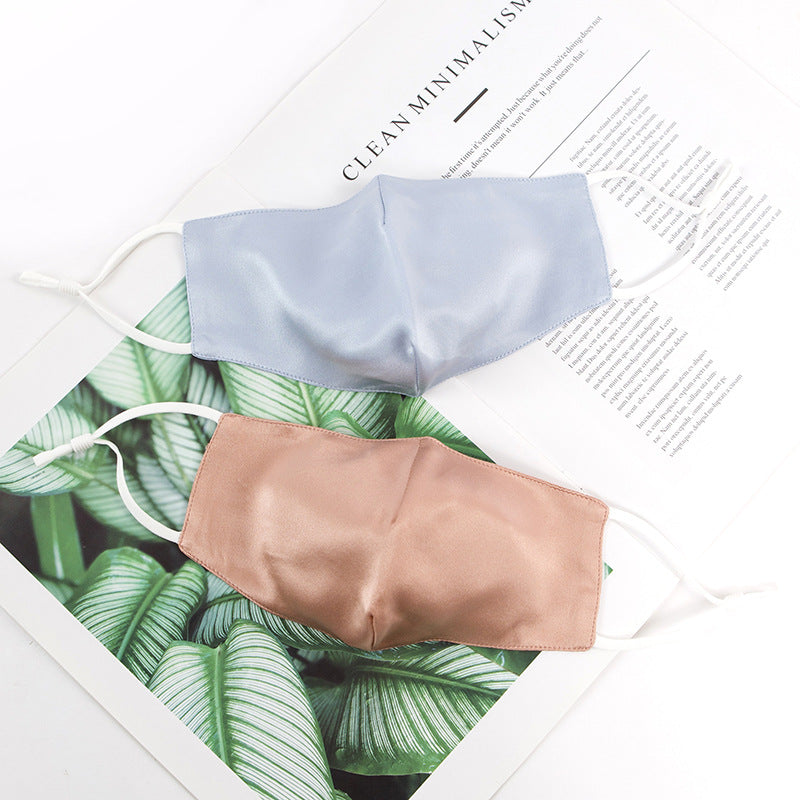 100% Mulberry Silk Double-Sided Silk Mask