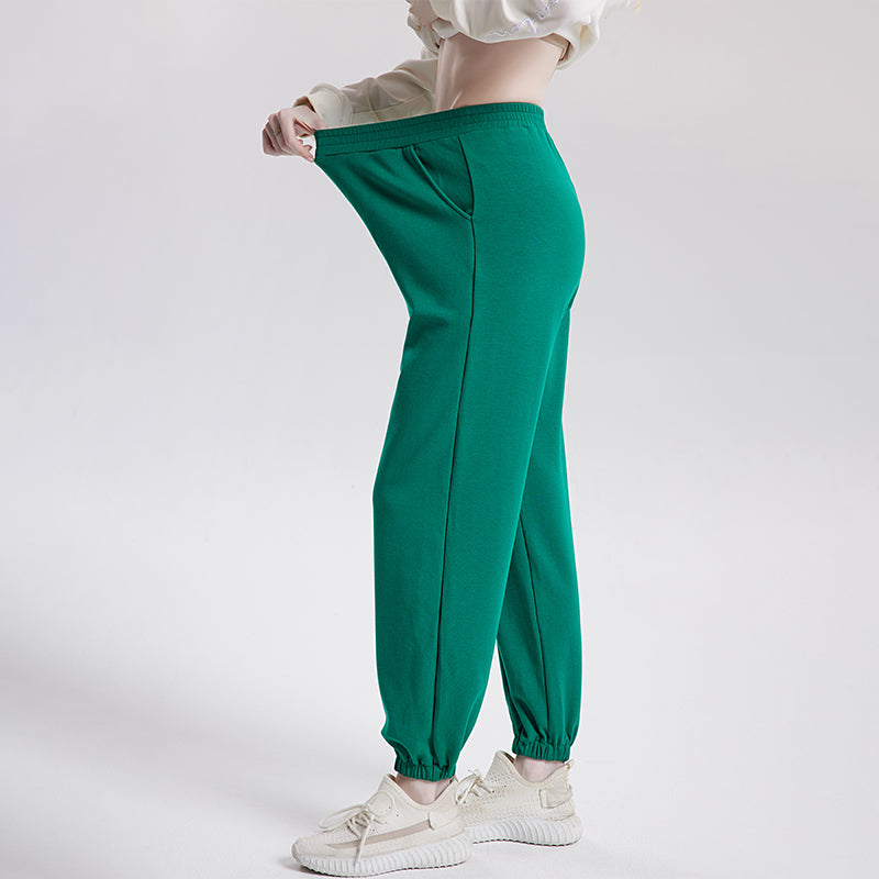 High Waist Casual Sports Trousers