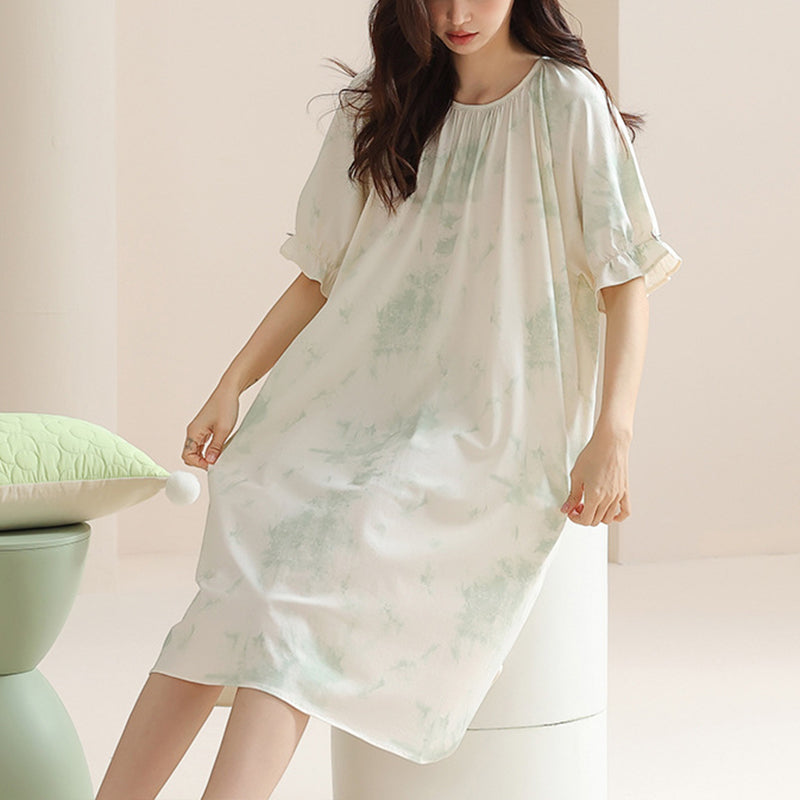 Women's Thin Soft Anti-Wrinkle Nightgown