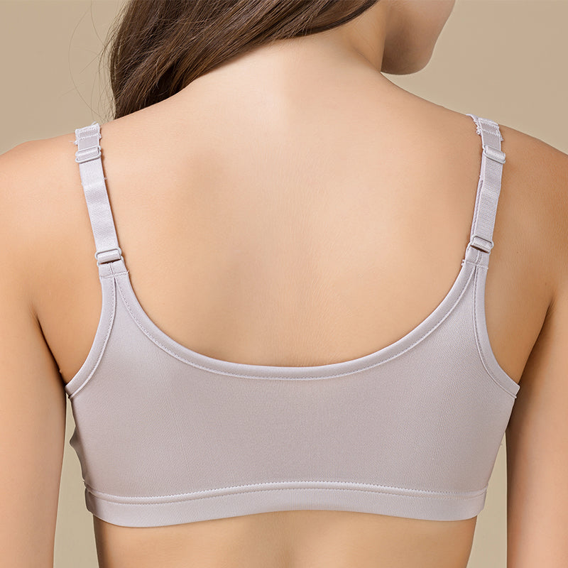 Double-Sided Knitted Push-Up Sports Seamless Bra