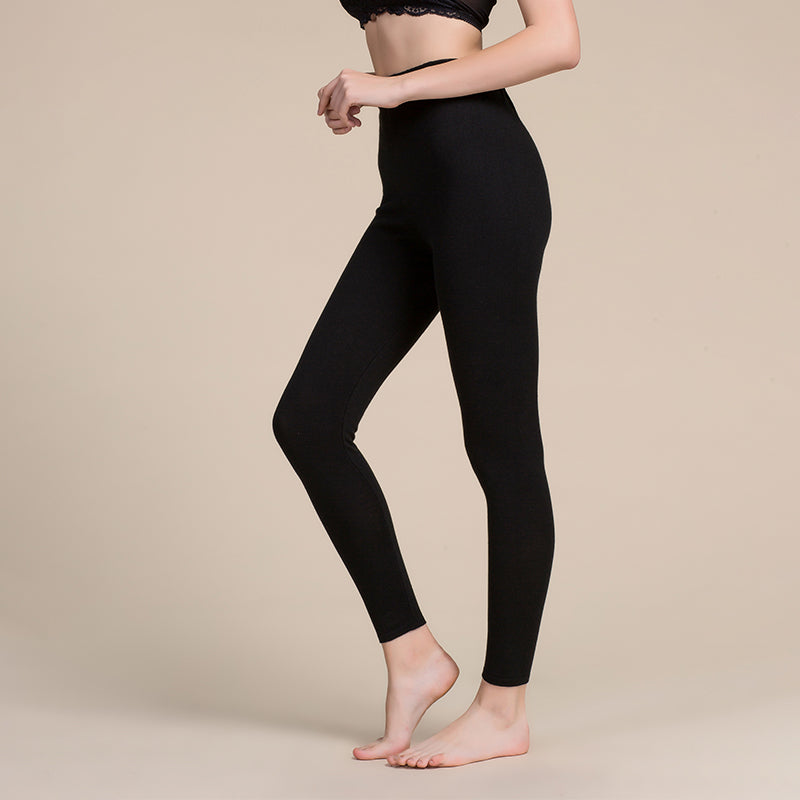 Silk Wool High Waist Leggings