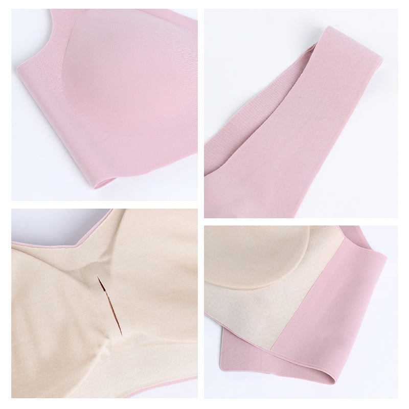 Thin Silk Seamless Sports Bra