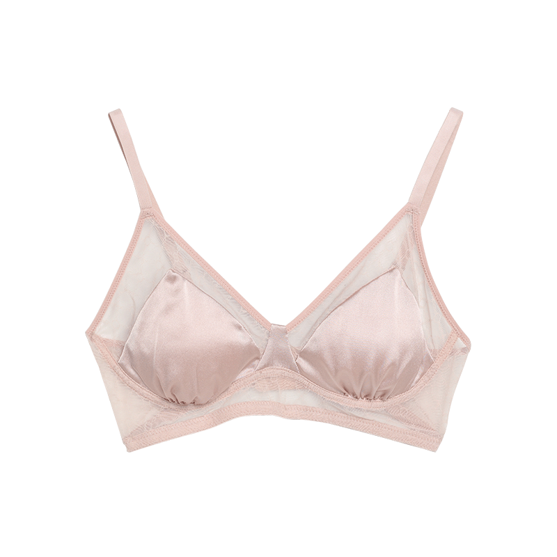 Ultra-Thin Small Chest Silk Underwear