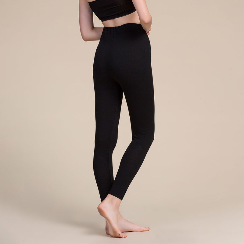 Silk Wool High Waist Leggings