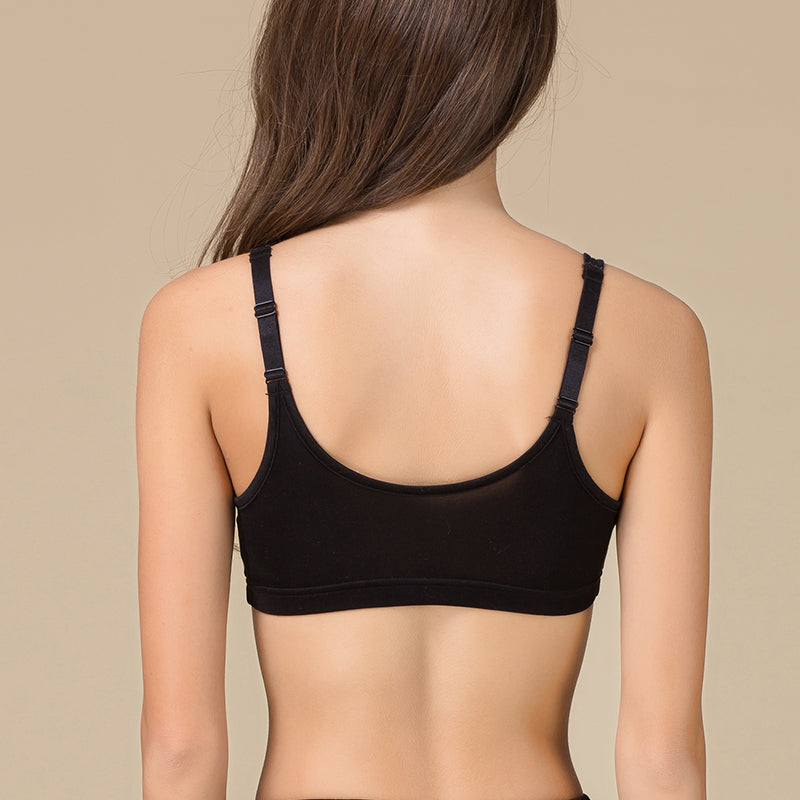 Double-Sided Knitted Push-Up Sports Seamless Bra